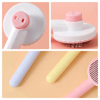 Pet Dog Hair Brush Cat Comb Grooming and Care Cat Brush Stainless Steel Comb for Long Hair Dogs Cleaning Pets Dogs Accessories