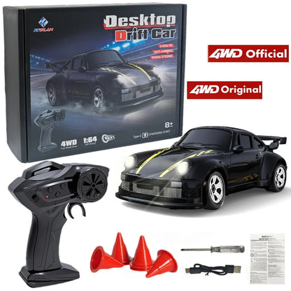 4WD RC Drift Car 1:43 Remote Control Cars Truck 4x4 Racing Drifting 2.4G Radio Mini Vehicle Model Toy Gift for Adults Kids Boys