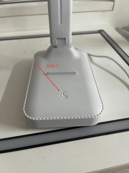 Folding Desk Lamp, USB Touch Control Dimmable Night Light, LED USB Rechargeable Desk Lamp for Student Dormitory Reading and Bedr