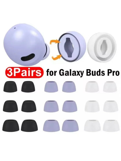 For Samsung Galaxy Buds Pro Eartips Earbuds Silicone Replacement Ear Pads Buds Noise Isolation Earplugs Earphone Accessories
