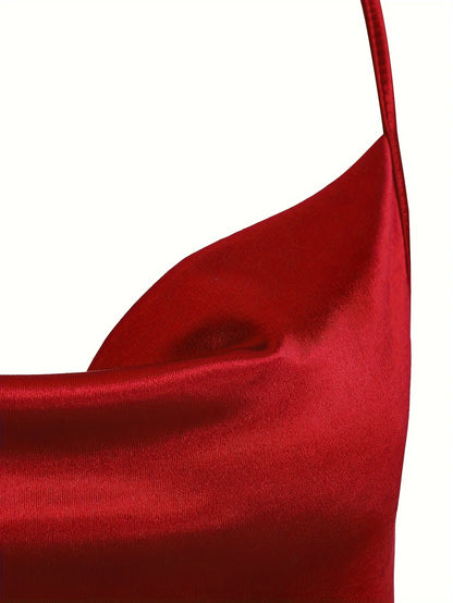 2024 Lady va va voom Satin hip suspender dress women's dress