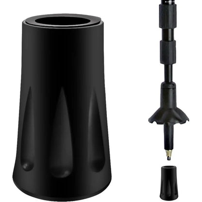 Trekking Pole Tips Durable Hiking Poles Protector Walking Sticks Ends Rubber Feet Fits Most Standard Hiking Poles