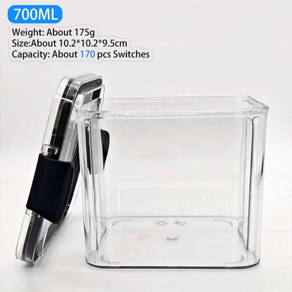 Switch Storage Box Keycap Storage Case for Mechanical Keyboard Switch Magnetic Switch Outemu Cherry TTC Gateron Kalih Box
