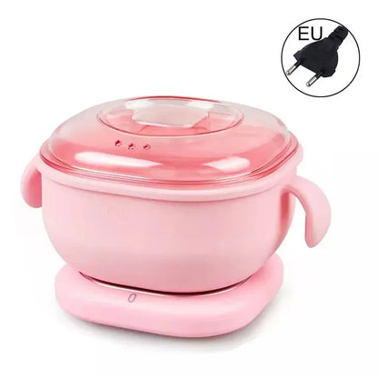 Portable Wax Heater Silicone Hair Wax Machine Spa Body Depilator Paraffin Par For Travel Hair Warmer 400ml