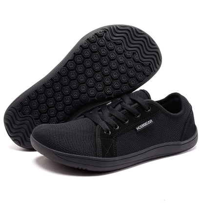 HOBIBEAR Unisex Wide Toe Barefoot Shoes for Men Women Outdoor Trail Running Minimalist Walking Shoes Lightweight and Breathable