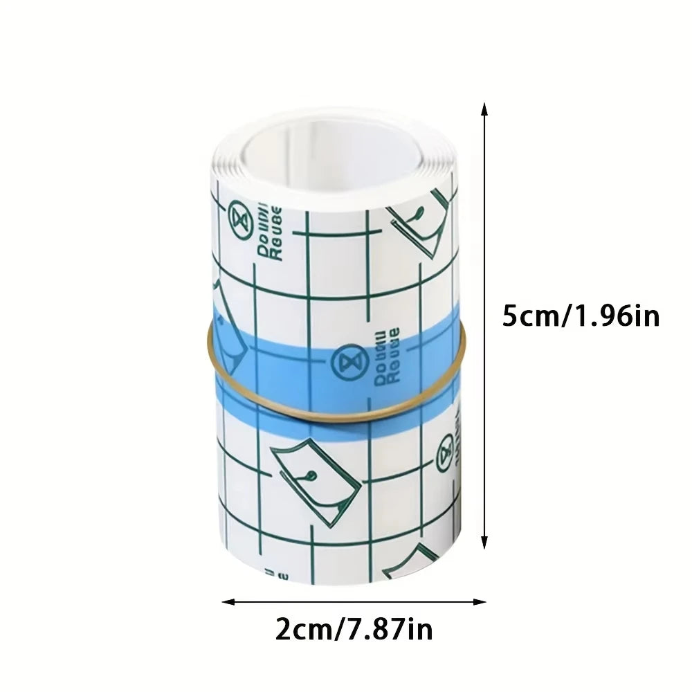 1 Roll Transparent Self-Adhesive Tape, PU Material Bandage Portable Finger Protector, Anti-Friction Sticker for Bathing