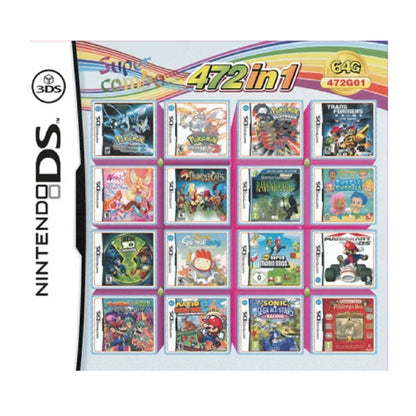 Pokemon DS NDS 3DS Game Card Simplex 486/489/500/520/5208/510/482/468 In1 Video Games Cartridge For NDS NDSL NDSi 3DS 2DS