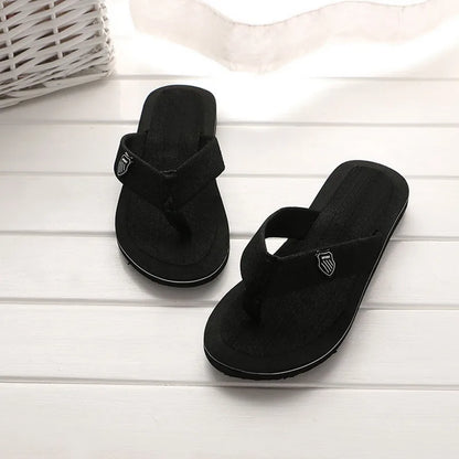 Flip-Flops For Men 2024 Summer Anti-Skid Breathable Home Outdoor Comfortable Slippers Daily Casual Men Flip-Flops Beach Slippers