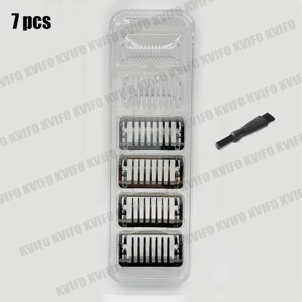 KVIFO 3-8PCS Guide Comb Guards for Philips One Blade QP2520 QP2530 QP2620 QP2630 QP6510 QP6520 QP6531 Electric Beard Trimmer