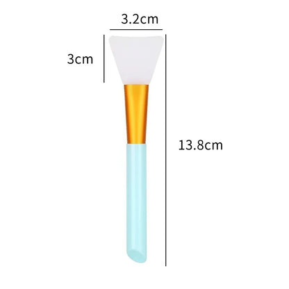 1/4/5/6-pack advanced silicone facial mask brush - mild and soft, suitable for all skin types, formaldehyde free