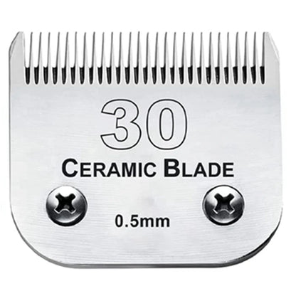 Detachable Pet Dog Cat Grooming Clipper Ceramic Blade Compatible with Most Andis，Oster A5，Wahl KM10 Series Animals Clippers