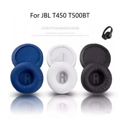 70mm Leather Ear pads For JBL T450 T500BT Tune600BTNC Black Foam pad 7cm Headphone Sponge Covers Earpads cushion Replacement