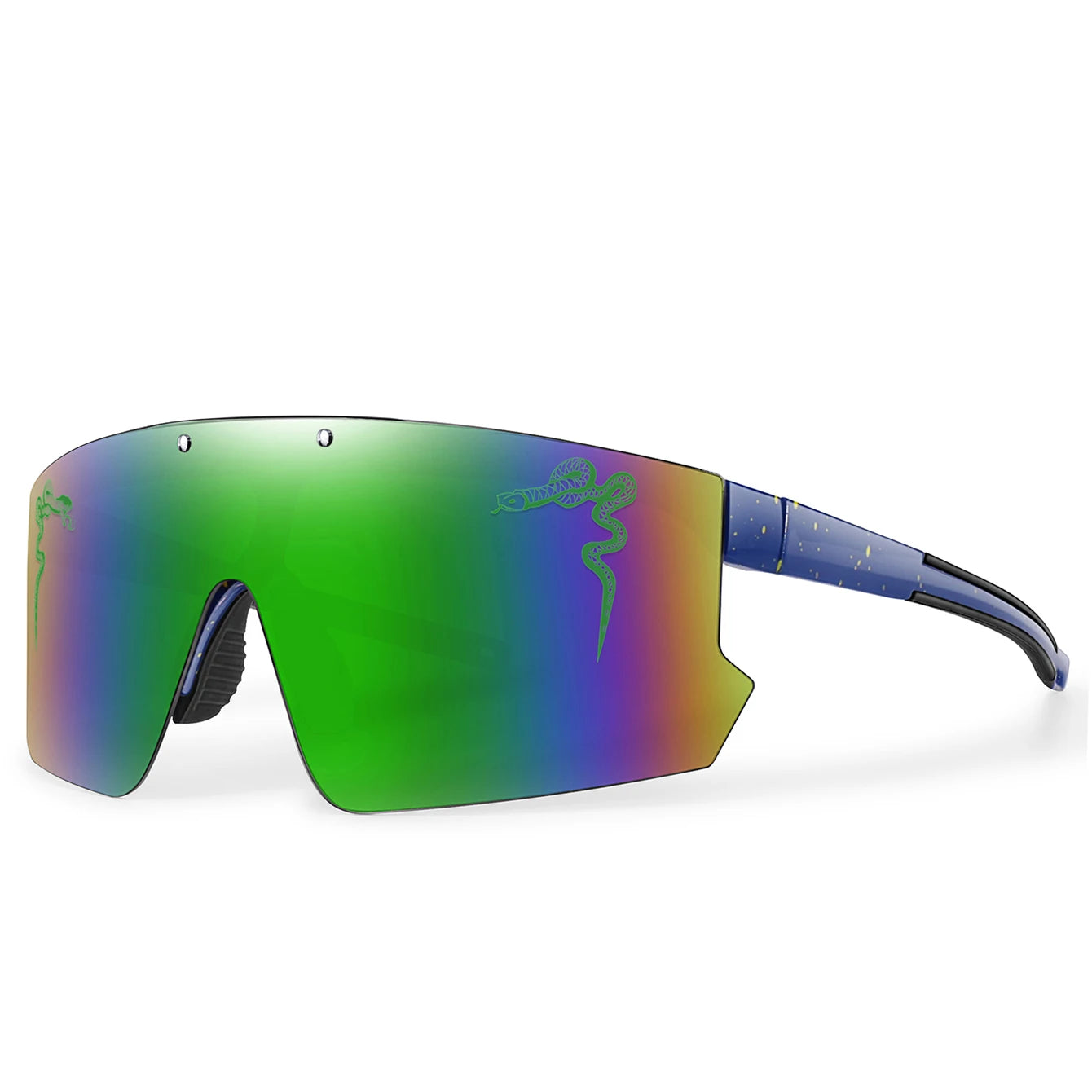 Fashion Shades Windproof Sports Flip On Eyewear UV400 MTB Goggles for Outdoor Cycling Running Unisex Party Sunglasses