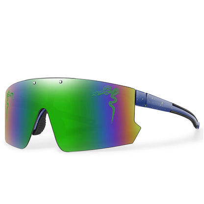 Fashion Shades Windproof Sports Flip On Eyewear UV400 MTB Goggles for Outdoor Cycling Running Unisex Party Sunglasses