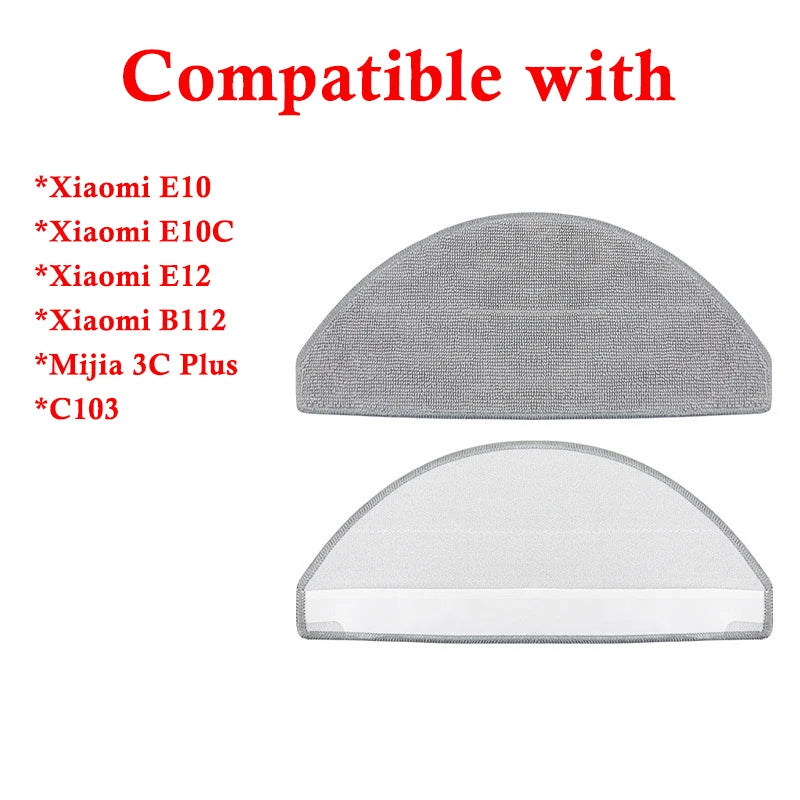 For Xiaomi S20 E12 E10 B112 Robotic Vacuum Cleaner Washable Mop Cloth Replacement Accessories
