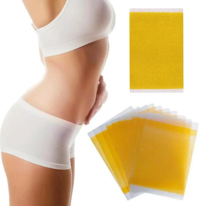 10PCS Body Shaping Patches Belly Toning Pill Fast Burning Fat Lymphatic Improve Stomach Belly Slimming Stickers for Female Male