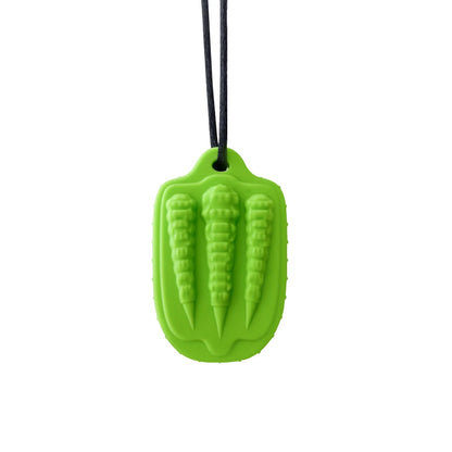 1pcs Silicone Teether Kids Chew Necklace Sensory Chewy Pendant Oral Motor Toys Therapy Tools for Autism Children's Goods