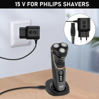 LISI 15V HQ8505 Charger Fit for Philips One Blade QP6510 QP6520 QP6530 QP6531 QP6550 MG5750 MG7750 MG7770 Electric Shaver