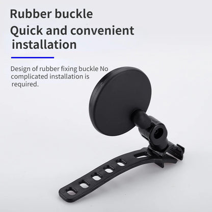 2PCS Bicycle Rearview Mirror 360 Degree Adjustable Rotatable Universal MTB Bike Handlebar Rear View Mirrors Cycling Accessories