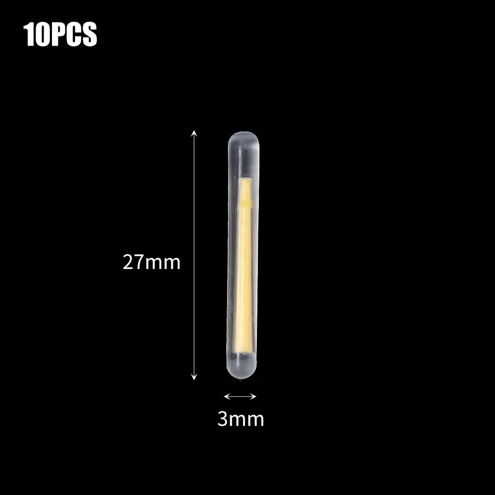 BRAVMACK 50/100pcs Outdoor Fishing Fluorescent Rod Firefly Fluorescent Rod Light Fishing Floating Rod Light Dark Luminous Rod