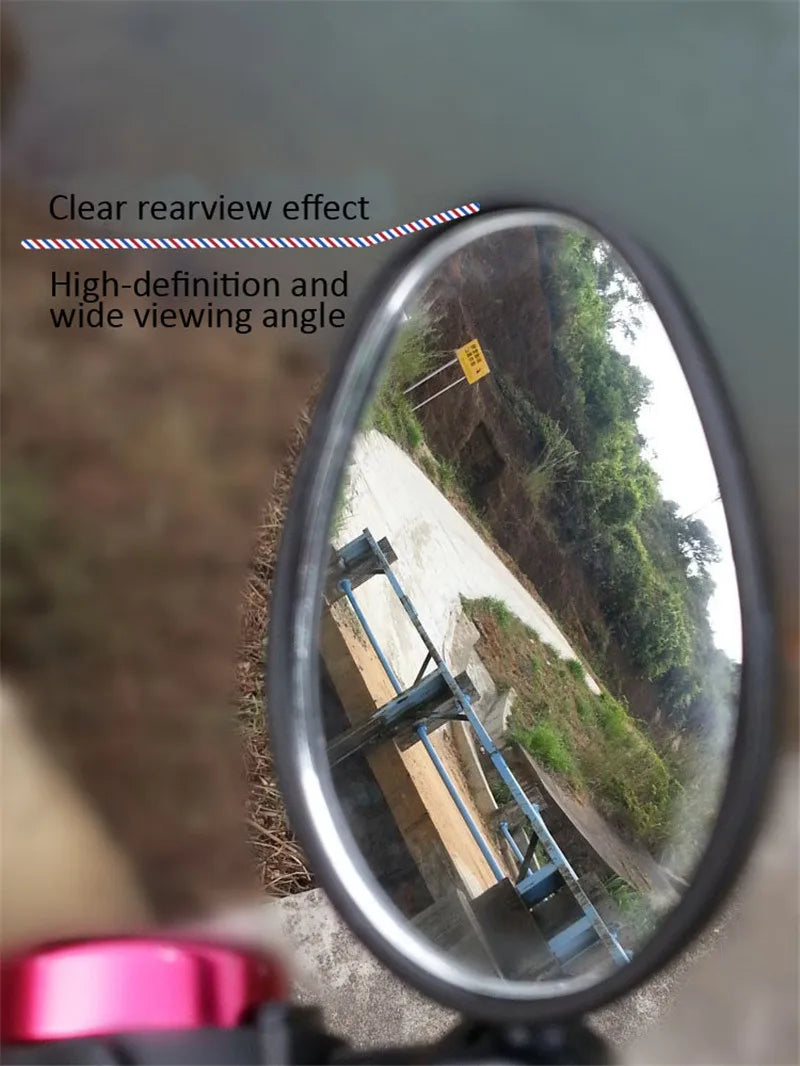1pc Electric Scooter Rearview Mirror Rear View 360°Rotatable Mini Mirror for Xiaomi M365 M365 Pro Child Bike Scooter Accessories