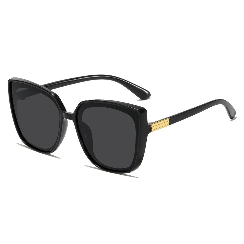 Korean Fashion Brand Design Unisex Anti-UV High-Quality Retro Sunglasses for Men/Women