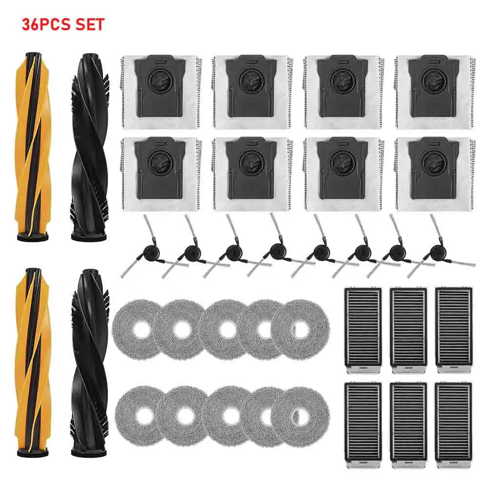 For Dreame Main Side Brush Hepa Filter Mop Rags Dust Bag X50 Pro/X50 Ultra/X50Master/L40S Pro Ultra/L50 Pro Ultra/MOVA V50 Ultra