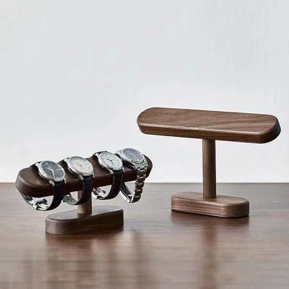 Walnut color Watch Bracket Display Holder Jewelry Bracket Chain Anklets Hanger Stand Racks Organizer For Counter Shows