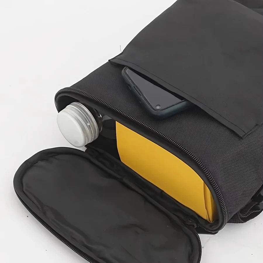 Multi Functional Bicycle Clutch with Large Capacity, Electric and Motorcycle Front Zipper Storage, Motorcycle Accessories