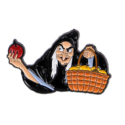 Funny Witch Enamel Pin Cartoon Old Men Brooch For Coat Women's Brooches Fashion Lapel Badges Jewelry Gift for Friends