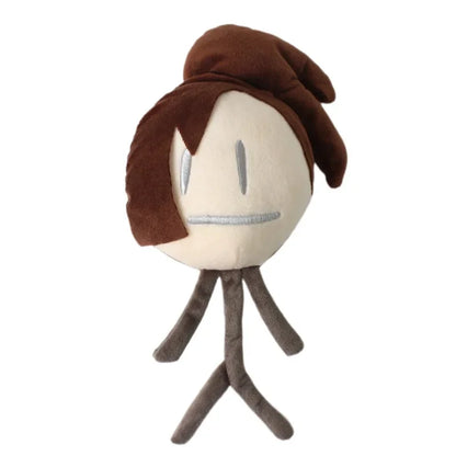 New Arrival BFDI Battle For Dream Island Plush Toy 70 Stuffed Doll Soft Animal X Number Blintz Block Marker Stapler French Fries