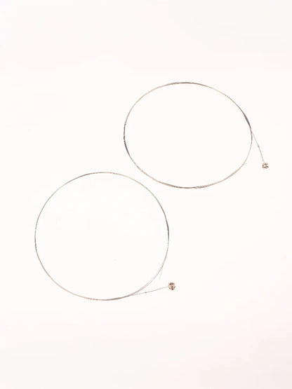 {MAX-114} 1 Pcs Smooth-Feel Non-Oxidation Acoustic Guitar Strings Set - Ideal For Ballad & Ethnic Plucked Instruments