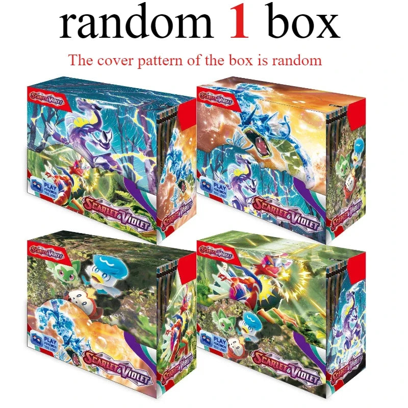 360 units/case Pokémon Scarlet & Violet 151 Prism Scale Fusion Strike English Booster Battle Transaction Gift Card Halloween