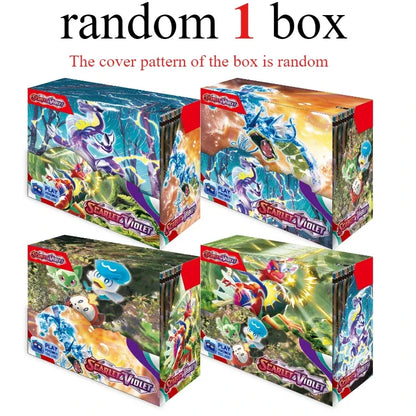 360 units/case Pokémon Scarlet & Violet 151 Prism Scale Fusion Strike English Booster Battle Transaction Gift Card Halloween