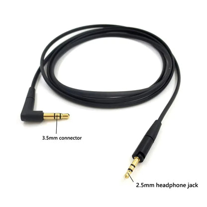 Replacement Repair Parts Audio Cable For Sennheiser HD400S HD350BT HD4.30 HD4.40BT HD4.50BTNC HD450BT HD458BT Headphones