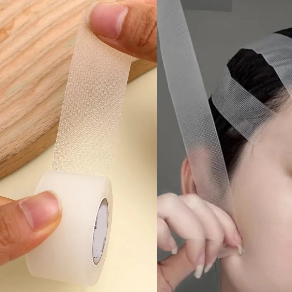 8M/Roll PE Facial Tape Breathable Lift Wrinkles Cosplay Makeup Tape Beauty Makeup Tool Transparent V-Line Face Lift Tape