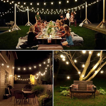 Solar String Crystal Globe Lights 60 LED 8 Lighting Modes IP65 Fairy Light Christmas Garland For Garden Party Decor 1pc/2pcs