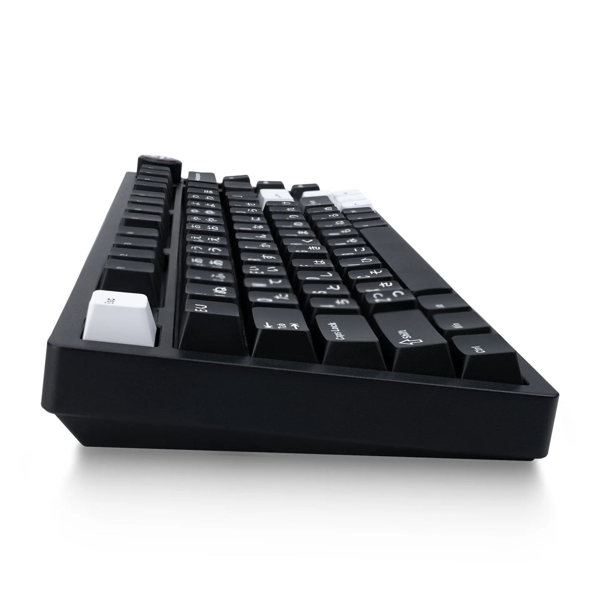 XVX Black White Dual Color Keycap Japan Korean Russian Cherry Profile Front Carving PBT For Magnetic Switch Mechanical Keyboard