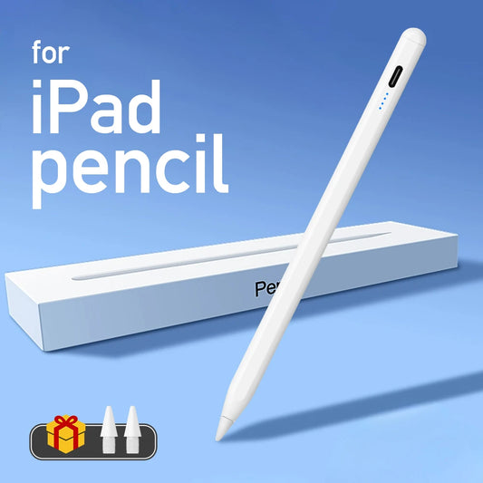 Stylus Pen For Apple Pencil with LED Power Indicators Palm Rejection Touch Pen For 2026 2025 2022 2021 2020 2019 2018 iPadPencil