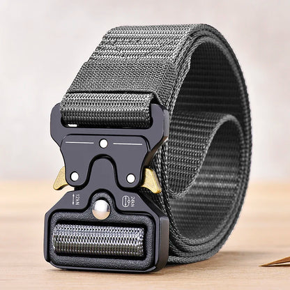 New Men's Tactical Nylon Multi-function Belt Retro Outdoor Adventure Belt Fashion Men's Waist Accessories Wholesale