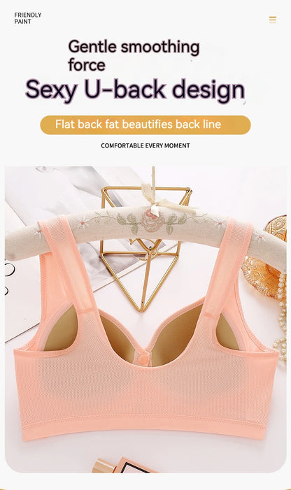 Maternity Bra Wire Free Front Closure Breastfeeding Nursing Bra Pregnant Women Sleeping Bras Gorge Allaitement