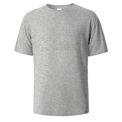 100% Cotton Men's  T-shirt O-neck Solid Color Bottoming Shirt Universal Casual Breathable T-shirt Tops Spring Autumn