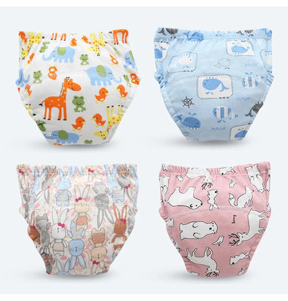 Training Pants Underwear Washable Diaper Pocket Learn Pants Baby Diaper Breathable Diaper Pocket Baby Summer