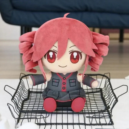 New Kasane Teto Plush Toy Soft Doll Stuffed Plushies Figure Anime Cosplay Cartoon Birthday Present Christmas Gift for Fans