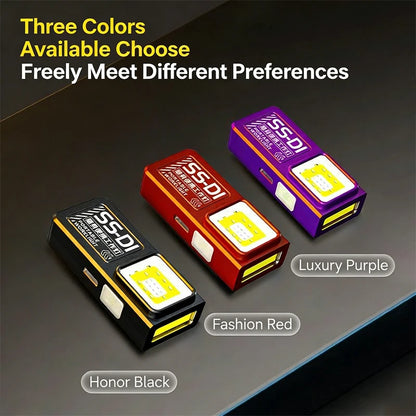 Mini COB LED Flashlight USB C Rechargeable Powerful Work Light  with Clip Magnet Waterproof EDC Camping Walking Pocket Lamp