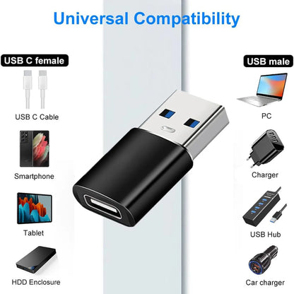5Gbps USB 3.0 OTG USB-C Converter Type C Male to USBA Female Charging Data Adapter for Macbook Air Pro Air Huawei Xiaomi Samsung