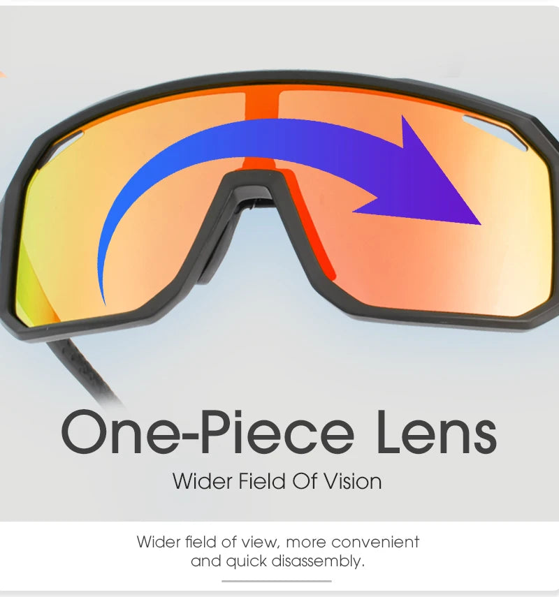 SCVCN New Cycling Glasses Bike Sunglasses Men UV400 Eyewear Outdoor Sports MTB Goggles Bicycle Women Riding Hiking Sunglasses
