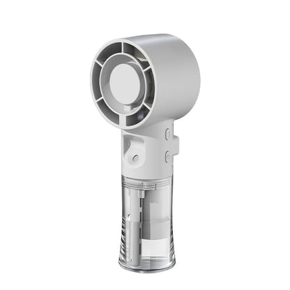 Mini Humidifier Fan Portable Handheld Mist Fan USB Rechargeable Outdoor Hand Fan Small Spray Mist Fan Portable Water Spray Fan