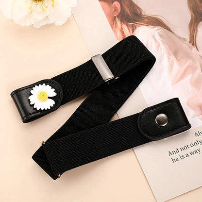 Belts for Women Buckle-Free Waist Jeans Pants No Buckle Stretch Elastic Waist Women Belt Invisible Belt DropShipping