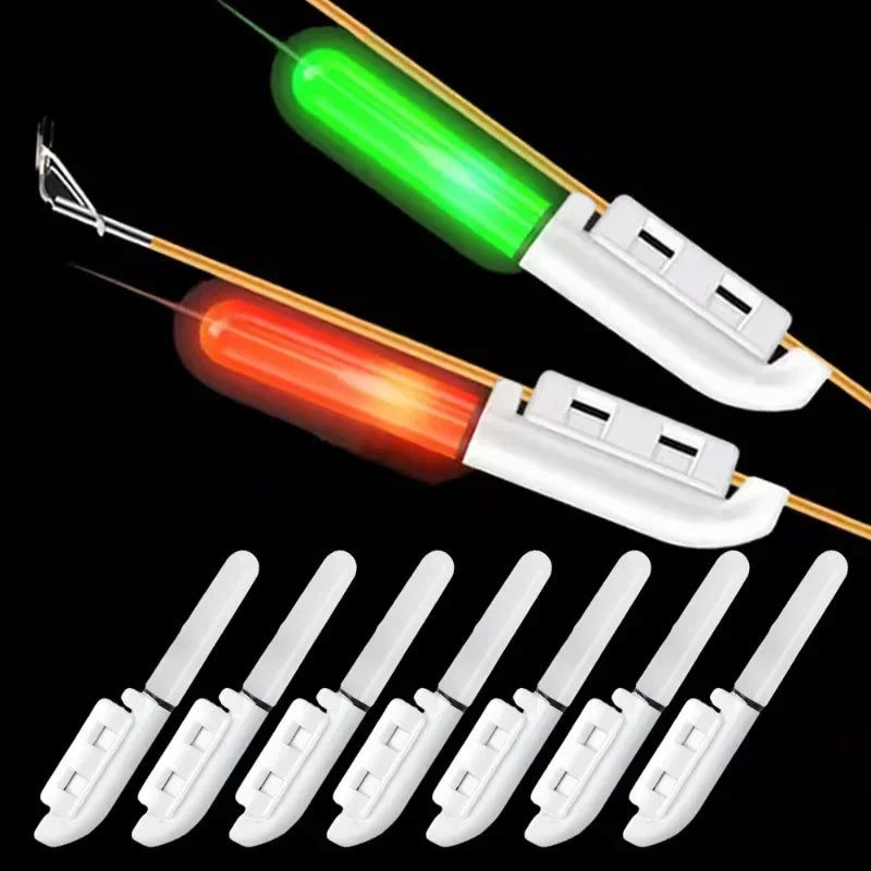 LED Removable Waterproof Fishing Electronic Rod Luminous Light with CR425 Battery Float Tackle Night Rock Fishing Accessorie